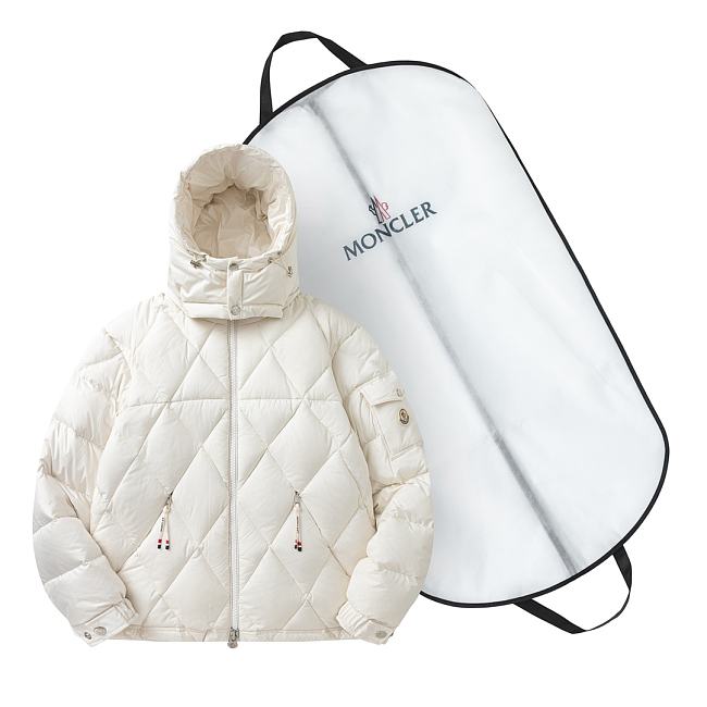 Moncler Padded Down Jacket FG00540 White - 1