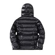 Moncler Barante Short Down Jacket FG00490 Black - 2