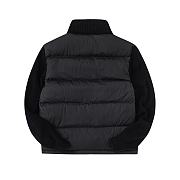 	 Moncler Padded Wool Cardigan FG00365 Black - 2