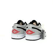 Air Jordan 1 Low SE White Fire Red Black Matte Silver - HF3148-106 - 5