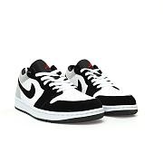 Air Jordan 1 Low SE White Fire Red Black Matte Silver - HF3148-106 - 4