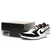 Air Jordan 1 Low SE White Fire Red Black Matte Silver - HF3148-106 - 3