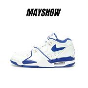 Nike Air Flight '89 Low White Hyper Royal - FZ3045-100 - 1