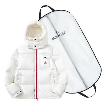 Moncler Montbeliard Down Jacket FG00420 White