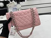 Chanel Classic Flap Bag Pink Silver  25cm - 2