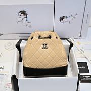 Chanel Gabrielle Backpack Beige 24*23*11.5cm - 1