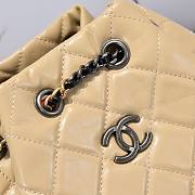 Chanel Gabrielle Backpack Beige 24*23*11.5cm - 2