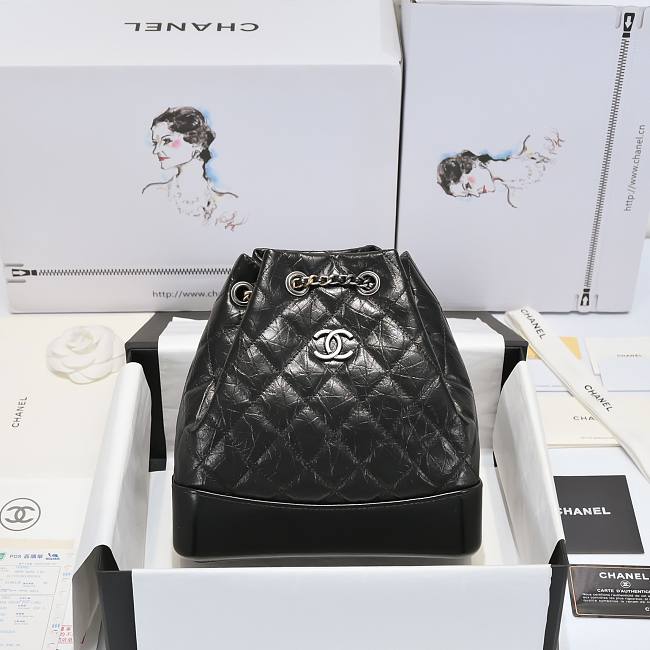 Chanel Gabrielle Backpack Black 24*23*11.5cm - 1