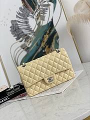 Chanel Jumbo Classic Double Flap Yellow Silver 25cm - 1