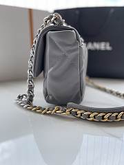 Chanel 19 Dark Grey Lambskin Mixed Hardware 26cm - 4