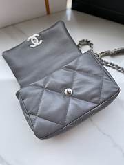 Chanel 19 Dark Grey Lambskin Mixed Hardware 26cm - 2