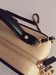 Chanel Filigree Vanity Case Beige 21cm - 5