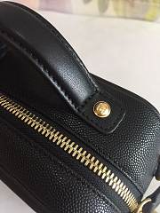 Chanel Filigree Vanity Case Black 17cm - 4