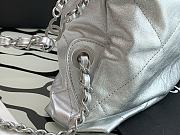 Chanel 22 Large Backpack Silver 34*29*8*cm - 3