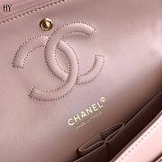 Chanel Classic Flap Pink Gold Quilted Leather 25cm - 5