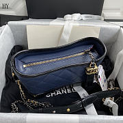 Chanel Gabrielle Hobo Bag Navy 20cm - 5