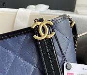 Chanel Gabrielle Hobo Bag Navy 20cm - 3