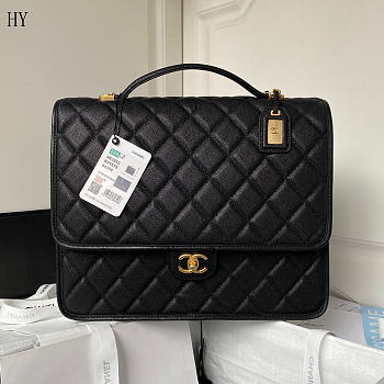 Chanel 22K Backpack Black 31.5*31*9cm