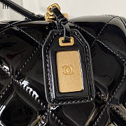 Chanel 22K Backpack Patent Black 31.5*31*9cm - 2