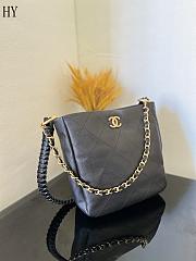 Chanel Calfskin Stitched Easy Mood Hobo 26*25*7.5cm - 3