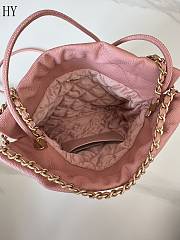 Chanel 22 Mini Caviar Pink Gold 19-20-6cm - 5