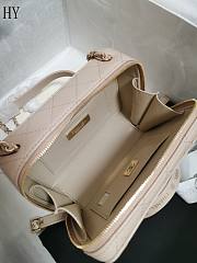 Chanel Camera Bag Beige 11.5×16×6cm - 5