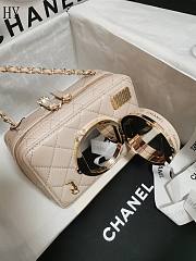 Chanel Camera Bag Beige 11.5×16×6cm - 2