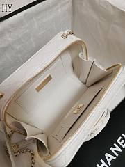 Chanel Camera Bag White 11.5×16×6cm - 3