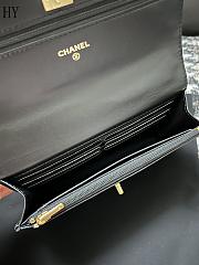 	 Chanel Caviar Quilted Textured CC Wallet on Chain WOC Black - 2