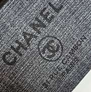 Chanel Deauville Tote Bag Dark Grey 38×30×18cm - 2