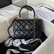 Chanel Trendy CC Black with Gold Hardware 20cm - 1