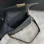 Chanel Boy Old Medium Caviar Black Matte Gold 25cm - 5