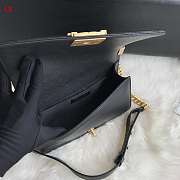 Chanel Boy Old Medium Caviar Black Gold 25cm - 4