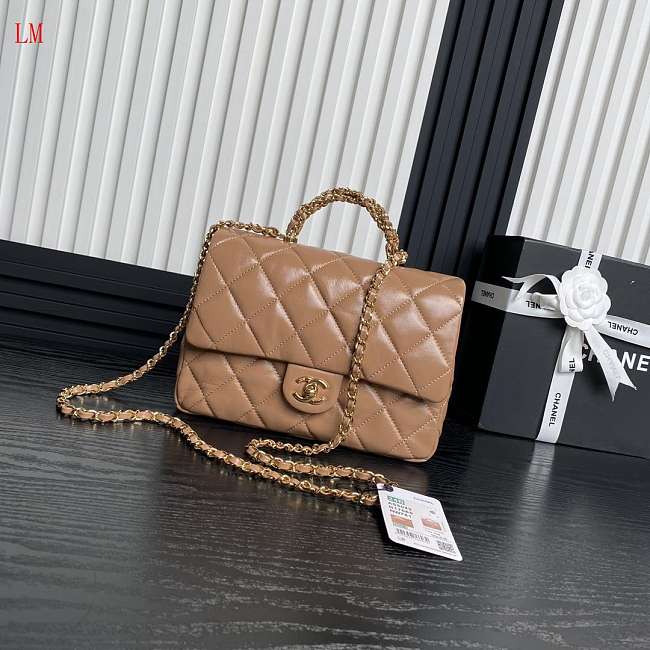 Chanel 21P Caramel Flap Bag 25cm - 1