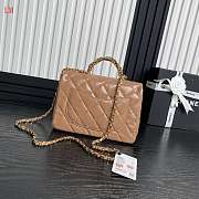 Chanel 21P Caramel Flap Bag 25cm - 3