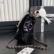 Chanel 21P Black Flap Bag 25cm - 4