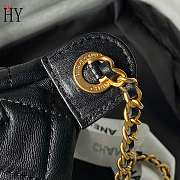 Chanel 24A AS4113 Double C Waist Bag Black 27cm - 2