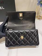 Chanel 24P Pearl Organ Bag Black 18.5*11*6cm - 2