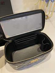 Chanel Vanity Pearl Bag Black 17cm - 5