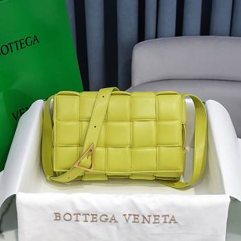 Bottega Veneta Kiwi Casette Padded Bag 26x18x8cm