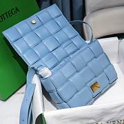 Bottega Veneta Light Blue Casette Padded Bag 26x18x8cm - 3