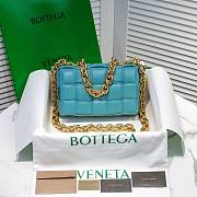 Bottega Veneta Light Blue Chain Cassette Bag 26x18x8cm - 1