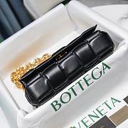 Bottega Veneta Black Chain Cassette Bag 26x18x8cm - 5