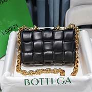 Bottega Veneta Black Chain Cassette Bag 26x18x8cm - 4