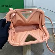 Bottega Veneta Small Point Bag Caramel 16*24*8cm - 2