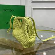 Bottega Veneta Small Point Bag Kiwi 16*24*8cm - 3