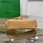 Bottega Veneta Small Point Bag Beige 16*24*8cm - 5