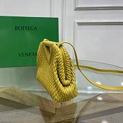 Bottega Veneta Small Point Bag Yellow 16*24*8cm - 5