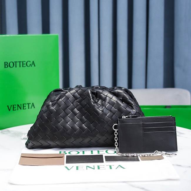 Bottega Veneta The Pouch Black 38*20*8.5cm - 1