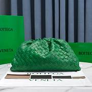 Bottega Veneta The Pouch Green 38*20*8.5cm - 5